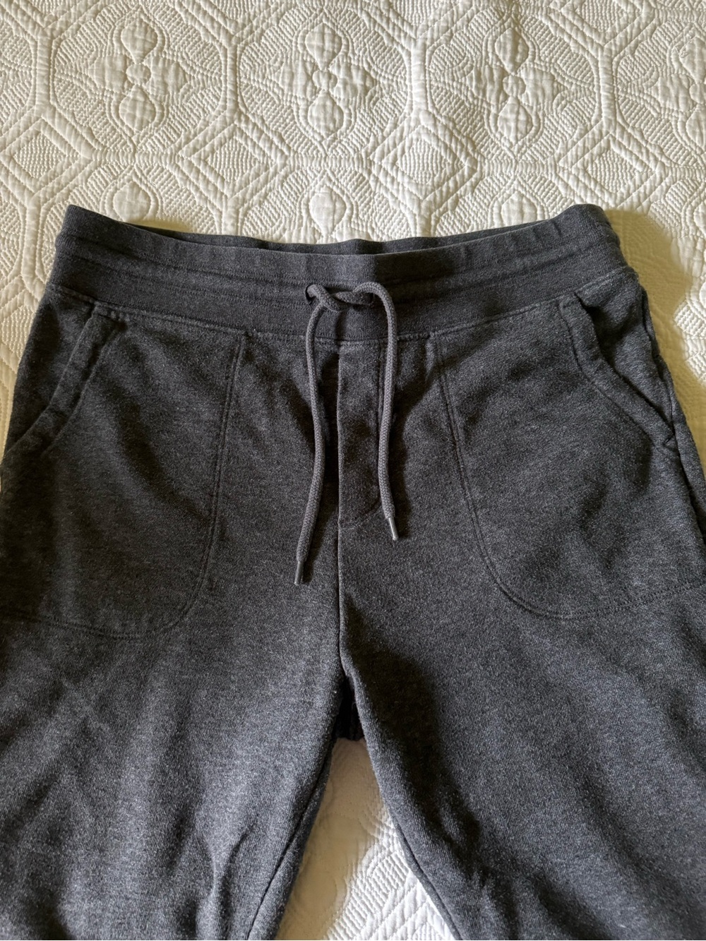 Charcoal Drawstring Sweatpants